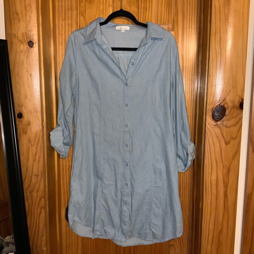 Denim dress